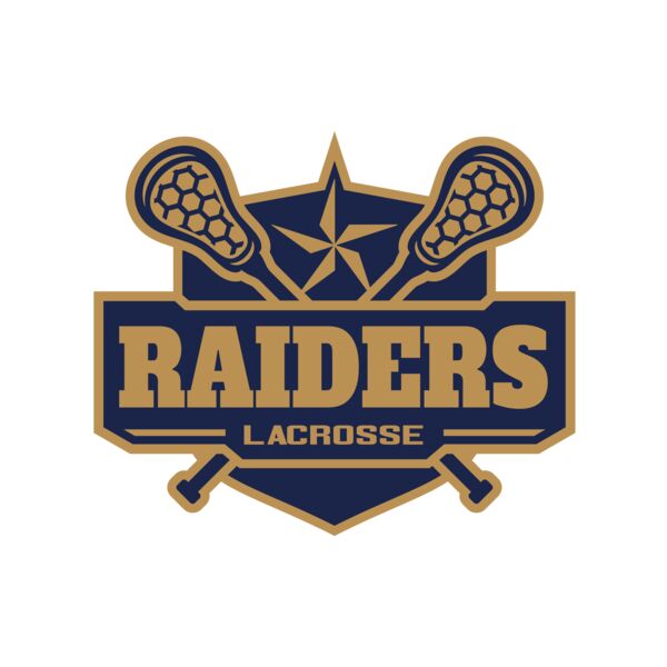 Raiders Lacrosse Logo Template Thumbnail